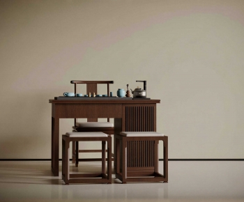 New Chinese Style Tea Tables And Chairs-ID:494302032