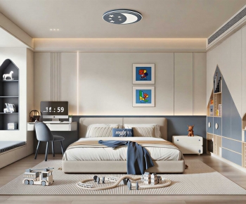 Modern Boy's Room And Son's Room-ID:777900268