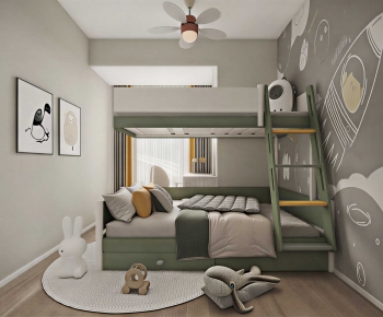 Modern Boy's Room And Son's Room-ID:356856115