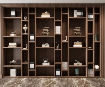 New Chinese Style Decorative Cabinet-ID:571980002