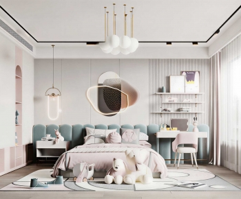 Modern Girl's Room Daughter's Room-ID:744199996