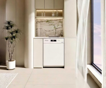 Modern Laundry Cabinet-ID:435806999