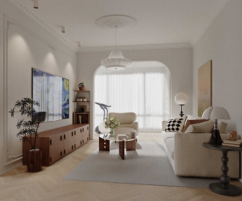 French Style A Living Room-ID:310918097