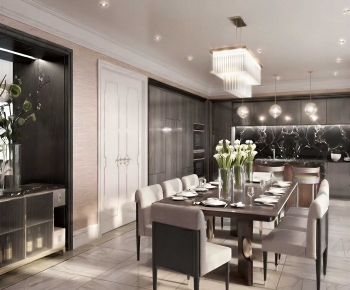 Modern Dining Room-ID:618576059