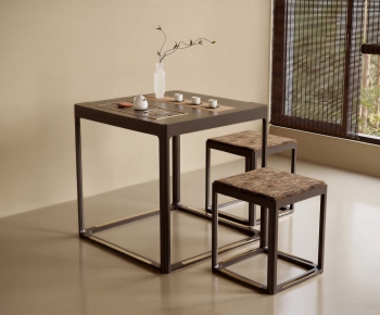 New Chinese Style Tea Tables And Chairs-ID:900896074