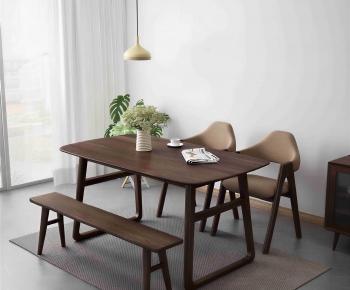Modern Dining Table And Chairs-ID:695636998