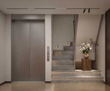 Modern Stairwell-ID:703855997