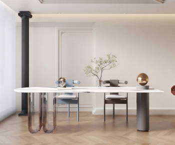 Modern Dining Table And Chairs-ID:825126897