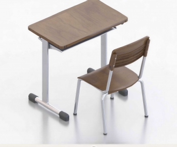 Modern Computer Desk And Chair-ID:868750106