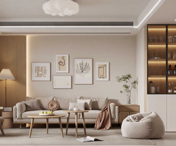 Nordic Style A Living Room-ID:227238897