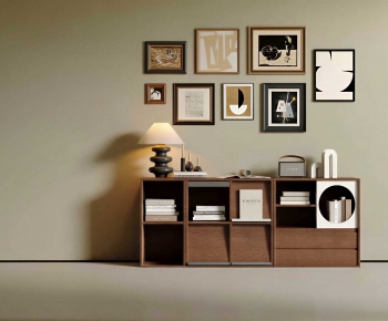 Modern Entrance Cabinet-ID:374128821