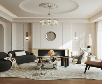 French Style A Living Room-ID:756386045