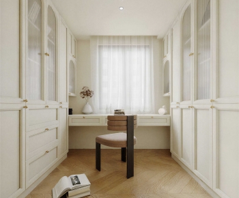 French Style Clothes Storage Area-ID:505074027