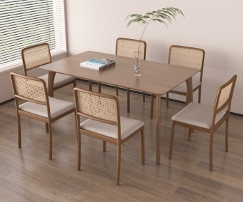 Modern Dining Table And Chairs-ID:361511951