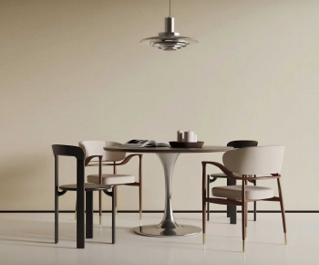 Modern Dining Table And Chairs-ID:972044948