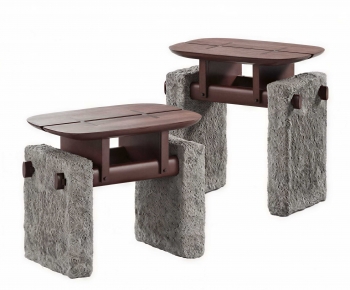 Wabi-sabi Style Side Table/corner Table-ID:308580418