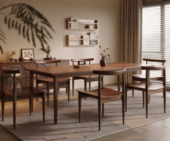Modern Dining Table And Chairs-ID:877193933