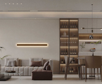 Modern A Living Room-ID:261367081