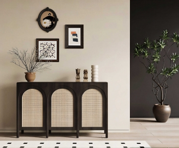 French Style Side Cabinet-ID:553660498