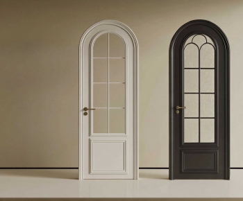 French Style Single Door-ID:599186904