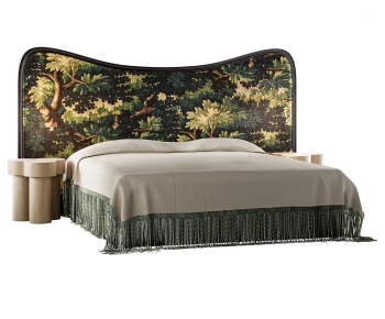 American Style Double Bed-ID:513864993