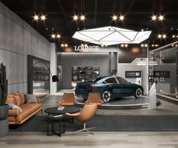 Modern Exhibition Hall-ID:291771898