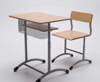 Modern Computer Desk And Chair-ID:916708959