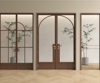 French Style Single Door-ID:161932953