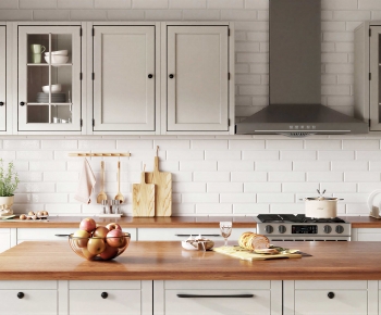 American Style Kitchen Cabinet-ID:226327907