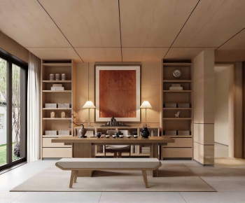 New Chinese Style Tea House-ID:203429946