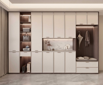 New Chinese Style Shoe Cabinet-ID:255795966