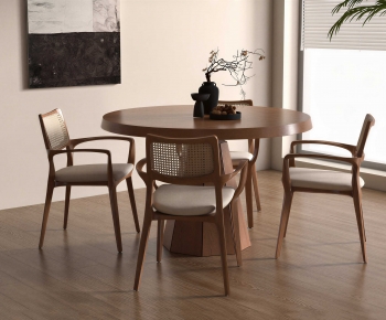 New Chinese Style Dining Table And Chairs-ID:783586034