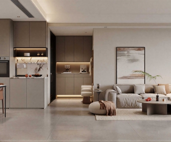 Modern A Living Room-ID:229470016