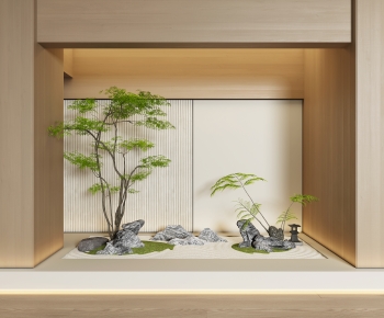 New Chinese Style Plant Landscaping-ID:913702968