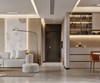 Modern A Living Room-ID:303139936