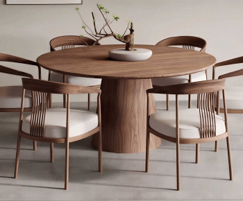 New Chinese Style Dining Table And Chairs-ID:143001197