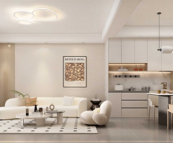 Modern A Living Room-ID:923221118