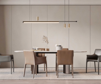 Modern Dining Table And Chairs-ID:276165965