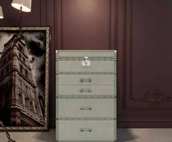 Retro Style Decorative Cabinet-ID:437985907