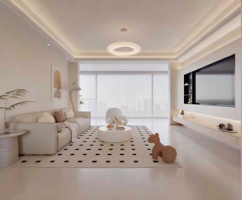 Modern A Living Room-ID:351341016