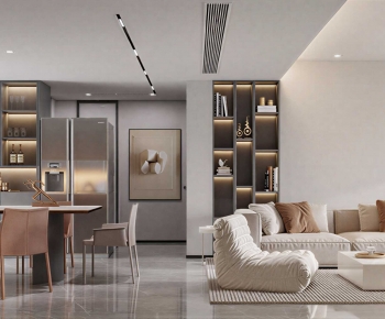 Modern A Living Room-ID:794962886