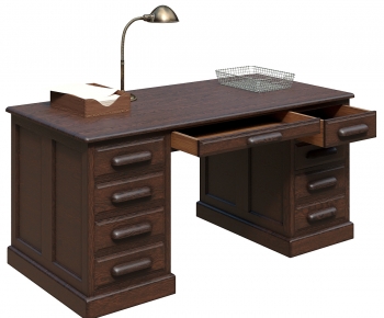 Retro Style Office Table-ID:267404086