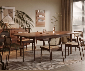 Modern Dining Table And Chairs-ID:963680989