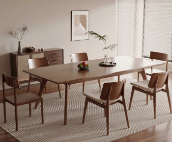 Modern Dining Table And Chairs-ID:689995053