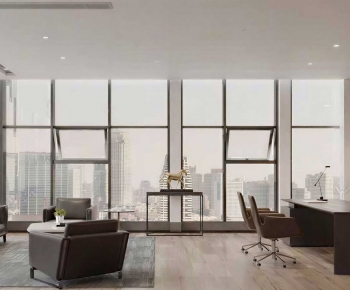 Modern Manager's Office-ID:819129924