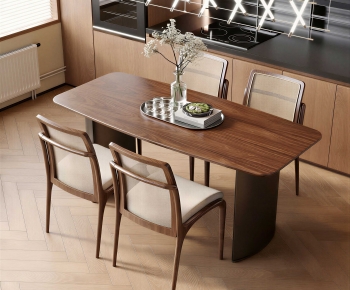Modern Dining Table And Chairs-ID:554292929