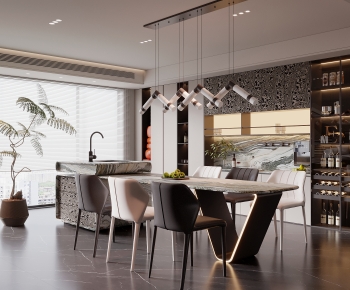 Modern Dining Room-ID:679137954