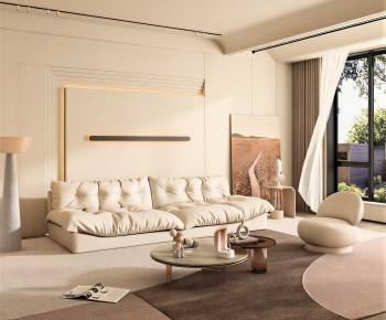 Modern A Living Room-ID:888303049