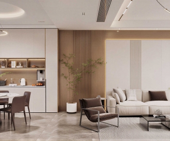 Modern A Living Room-ID:196106912