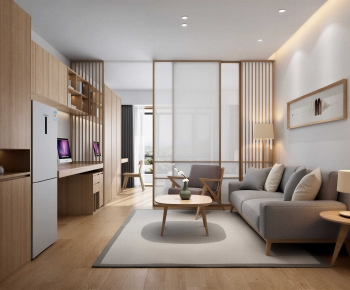 Japanese Style A Living Room-ID:428229096